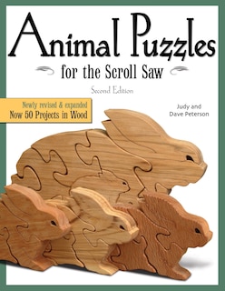 Couverture_Animal Puzzles for the Scroll Saw, Second Edition