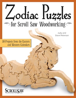 Front cover_Zodiac Puzzles for Scroll Saw Woodworking