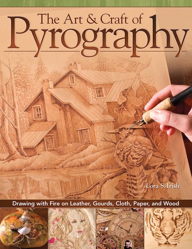 Front cover_The Art & Craft of Pyrography