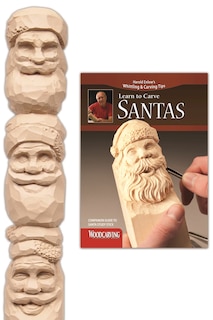 Front cover_Santas Study Stick Kit (learn To Carve Faces With Harold Enlow)