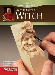 Front cover_Holiday Caricatures Study Stick Kit (Learn to Carve Faces with Harold Enlow)