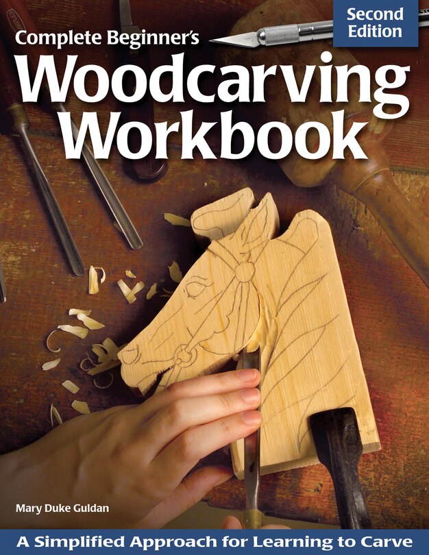 Couverture_Complete Beginner's Woodcarving Workbook