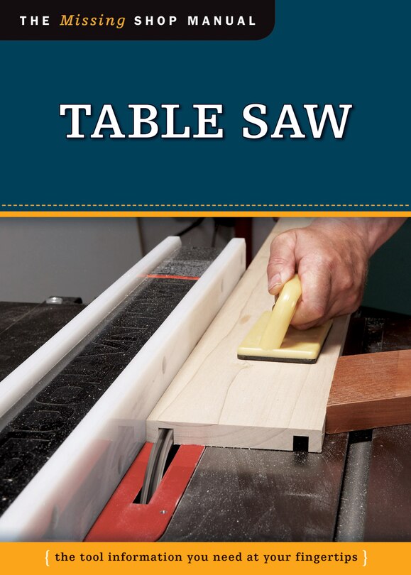 Front cover_Table Saw (missing Shop Manual)