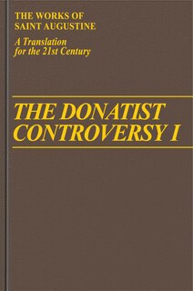 Front cover_The Donatist Controversy I
