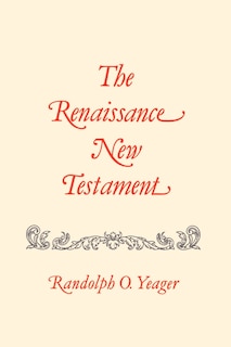 Front cover_The Renaissance New Testament