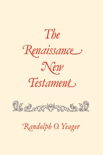 Front cover_The Renaissance New Testament
