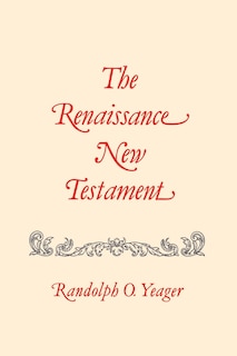 Front cover_The Renaissance New Testament