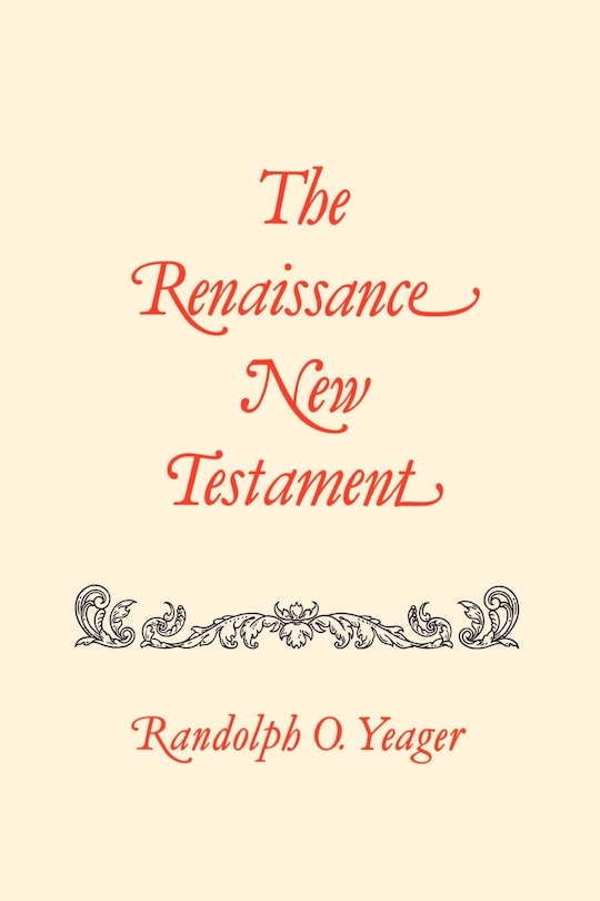 Couverture_The Renaissance New Testament, The: 19