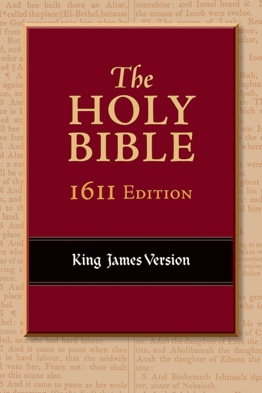 Front cover_KJV Bible--1611 Edition (Genuine Leather, Black)