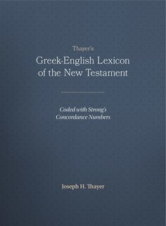 Front cover_Thayer's Greek-english Lexicon Of The New Testament