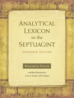 Couverture_Analytical Lexicon To The Septuagint