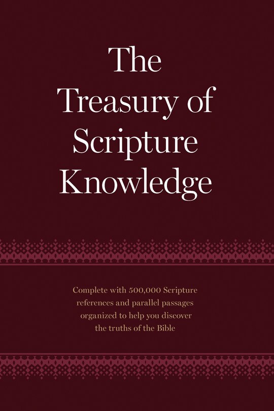 Front cover_The Treasury of Scripture Knowledge