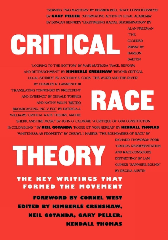 Front cover_Critical Race Theory