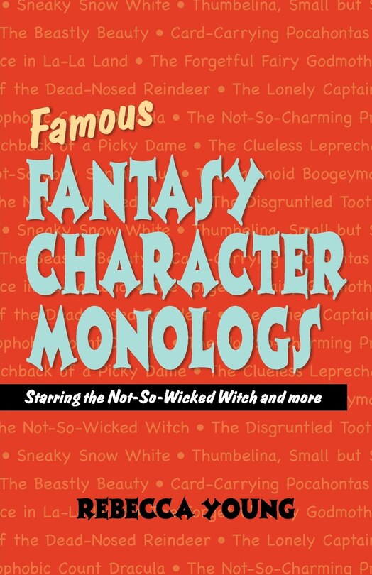 Front cover_Famous Fantasy Character Monologs