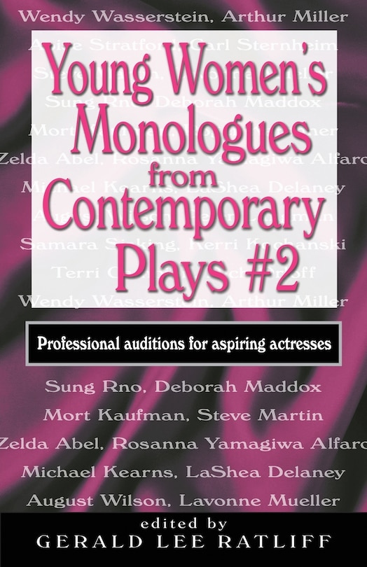 Front cover_Young Women's Monologues from Contemporary Plays--Volume 2