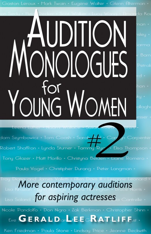 Front cover_Audition Monologues for Young Women #2