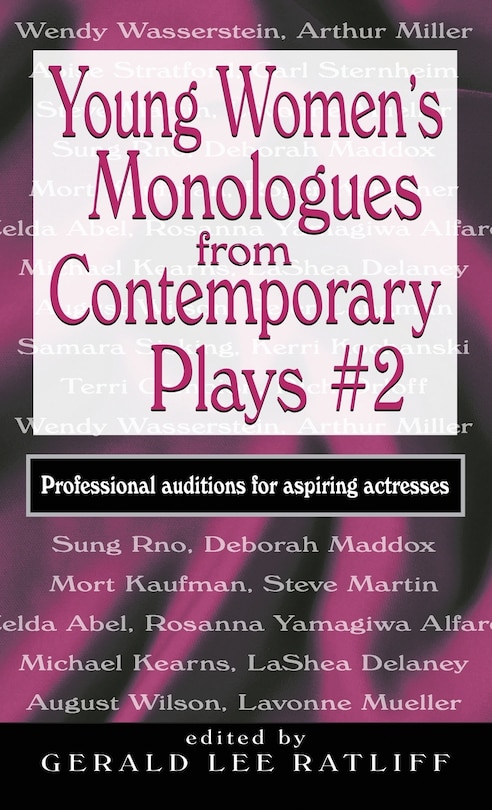 Couverture_Young Women's Monologues from Contemporary Plays #2