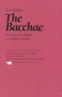 Front cover_The Bacchae