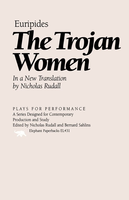 Couverture_The Trojan Women