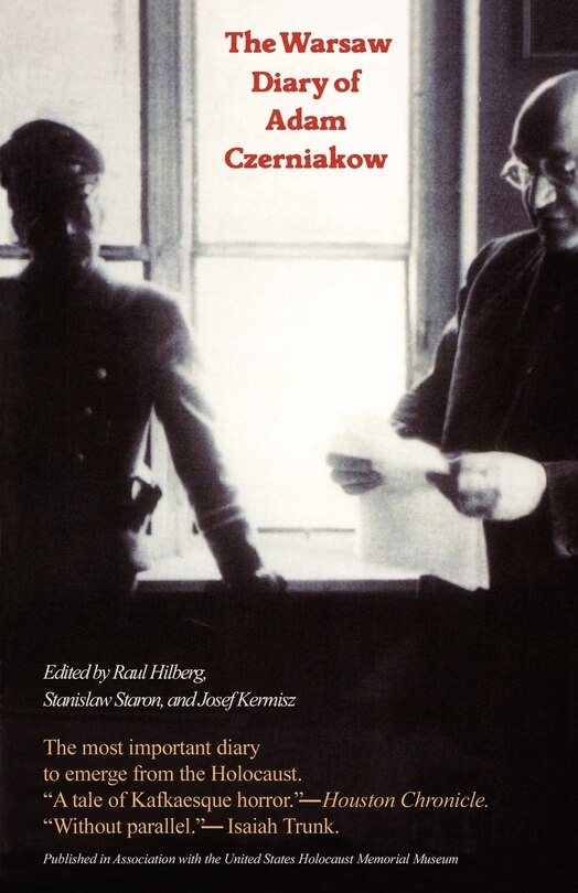 Front cover_The Warsaw Diary of Adam Czerniakow