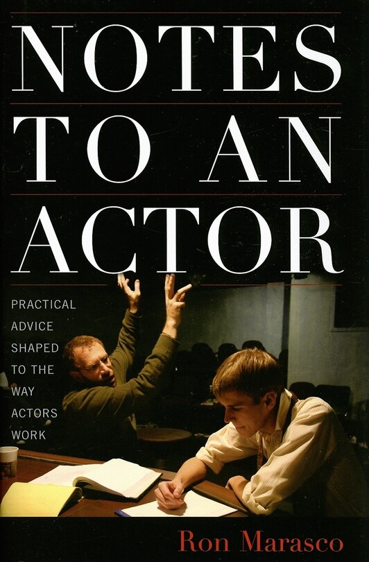 Front cover_Notes To An Actor