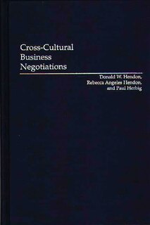 Front cover_Cross-cultural Business Negotiations