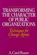 Couverture_Transforming the Character of Public Organizations