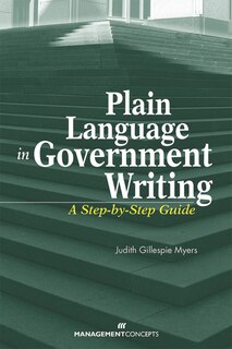 Front cover_Plain Language In Government Writing