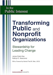 Couverture_Transforming Public And Nonprofit Organizations