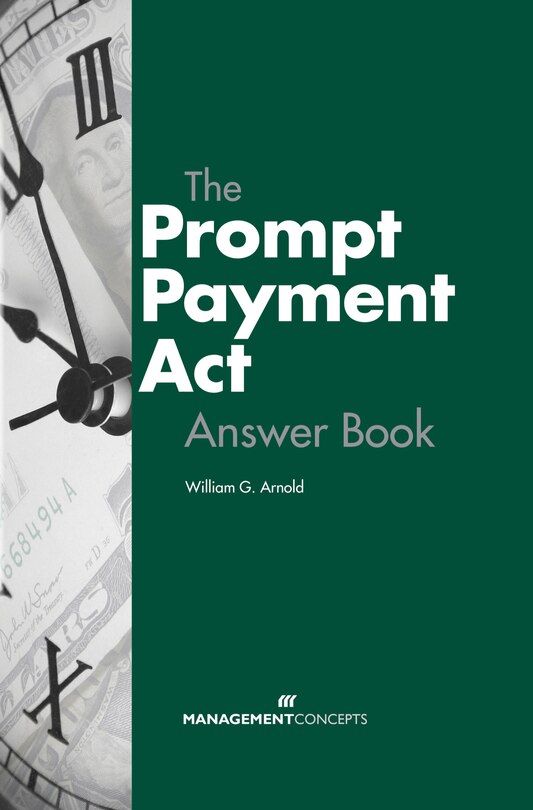 Front cover_The Prompt Payment Act Answer Book