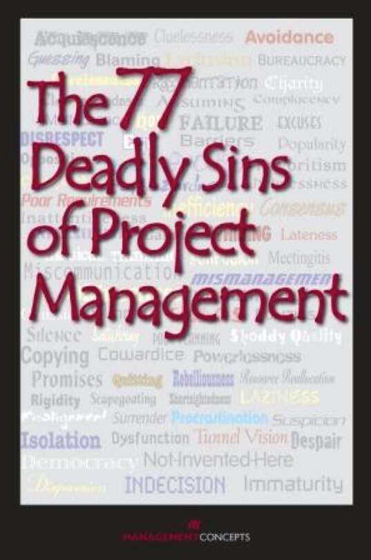 Couverture_The 77 Deadly Sins Of Project Management