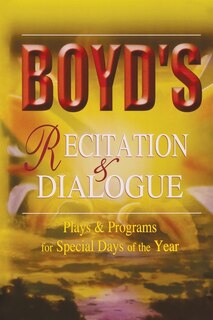 Couverture_Boyd's Recitation & Dialogue