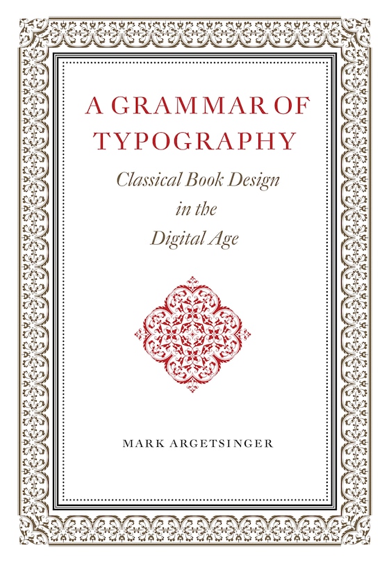Couverture_A Grammar Of Typography