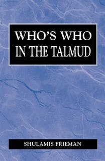 Front cover_Who's Who In The Talmud