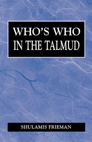 Front cover_Who's Who In The Talmud