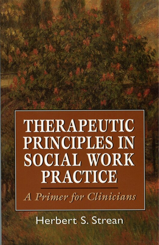 Couverture_Therapeutic Principles in Social Work Practice