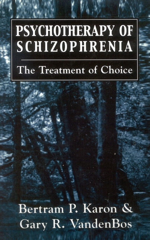 Couverture_Psychotherapy of Schizophrenia