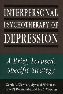 Front cover_Interpersonal Psychotherapy of Depression