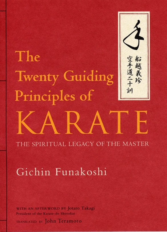 Couverture_The Twenty Guiding Principles of Karate
