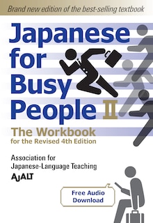 Front cover_Japanese For Busy People Book 2: The Workbook