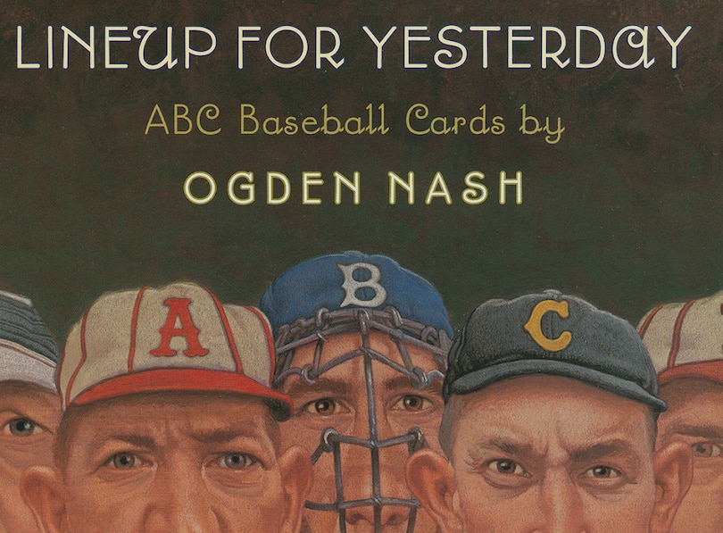 Front cover_Lineup for Yesterday ABC Baseball Cards