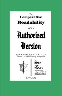 Front cover_The Comparative Readability of the Authorized Version