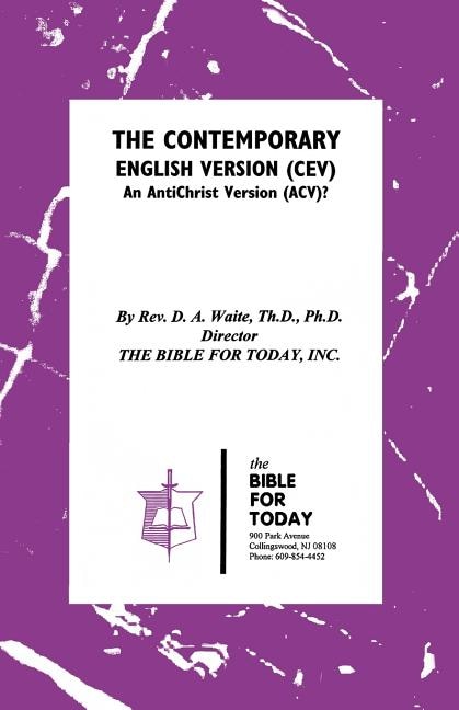 Couverture_The Contemporary English Version (CEV)