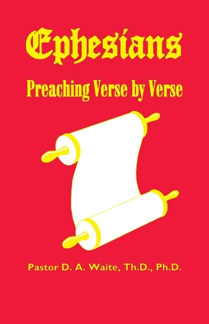 Front cover_Ephesians, Preaching Verse by Verse