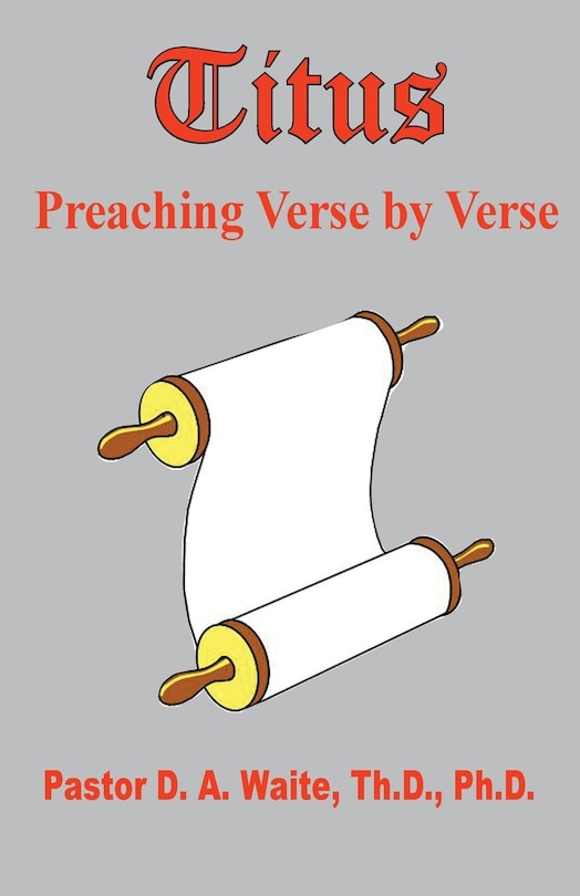 Front cover_Titus, Preaching Verse by Verse