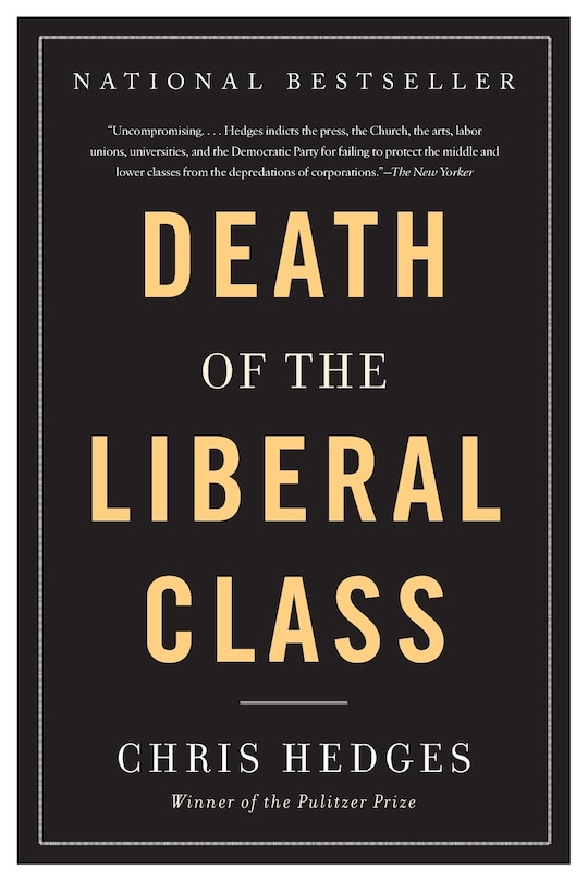 Front cover_Death of the Liberal Class