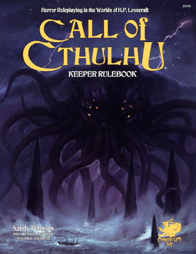 Front cover_Call of Cthulhu Keeper Rulebook - Revised Seventh Edition