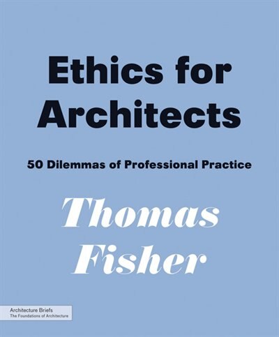 Front cover_Ethics for Architects
