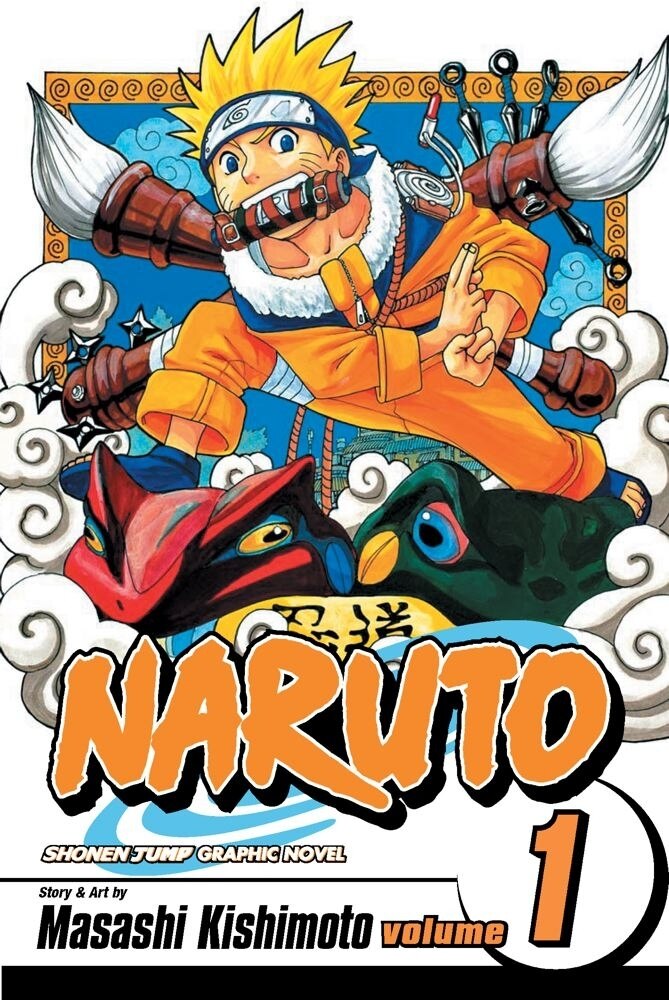Naruto, Vol. 1: Uzumaki Naruto Book By Masashi Kishimoto, ('tp