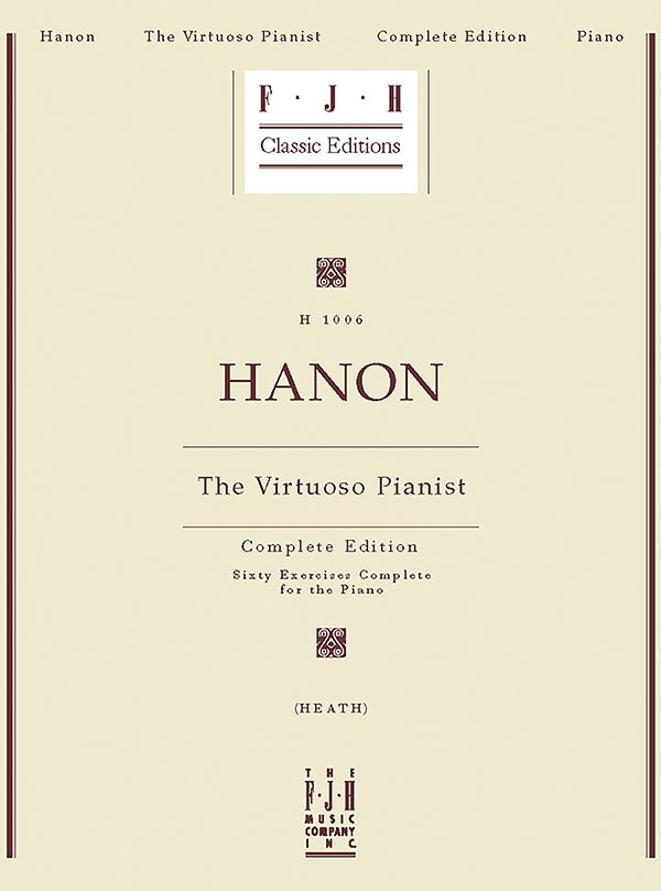 Front cover_Hanon - The Virtuoso Pianist, Complete Edition